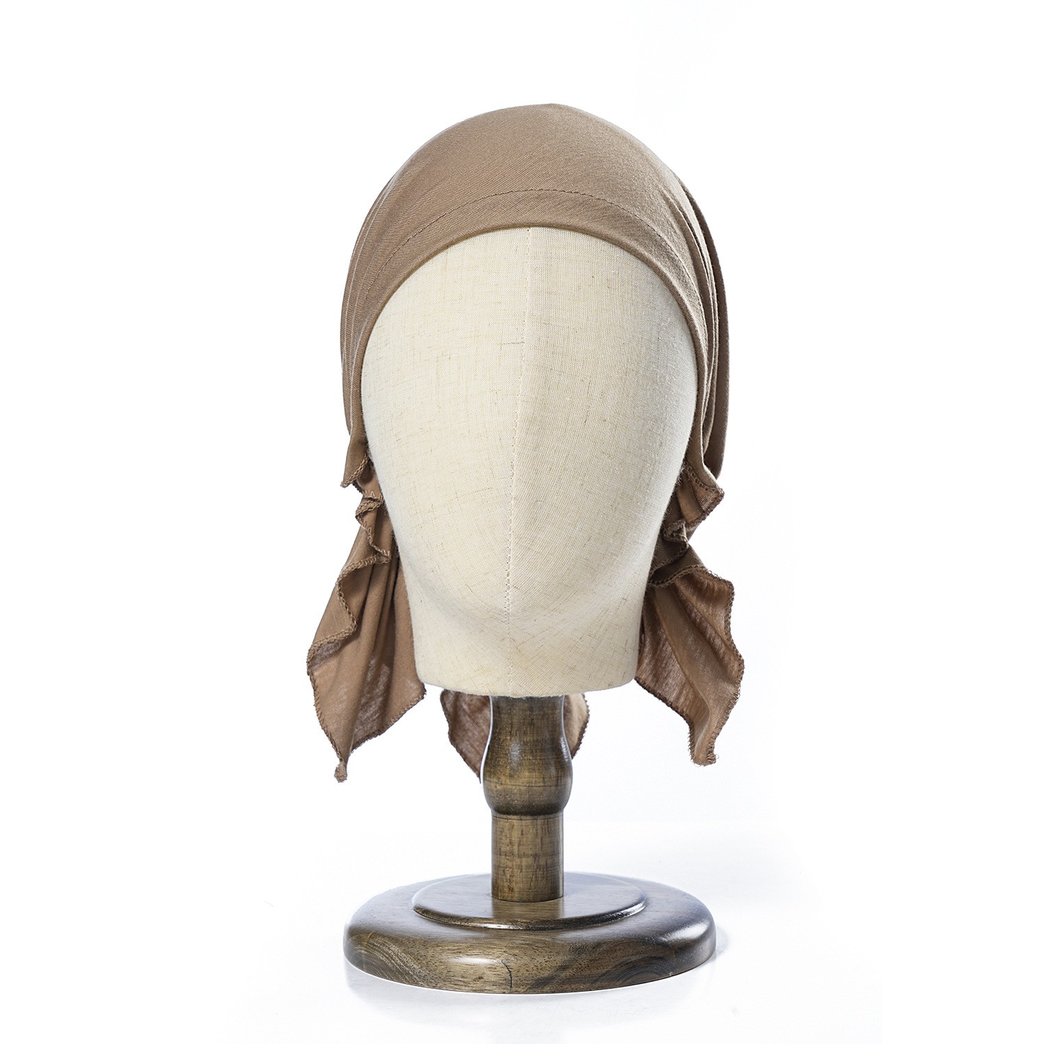 Cotton Elastic Turban Headscarf Cap — view 2