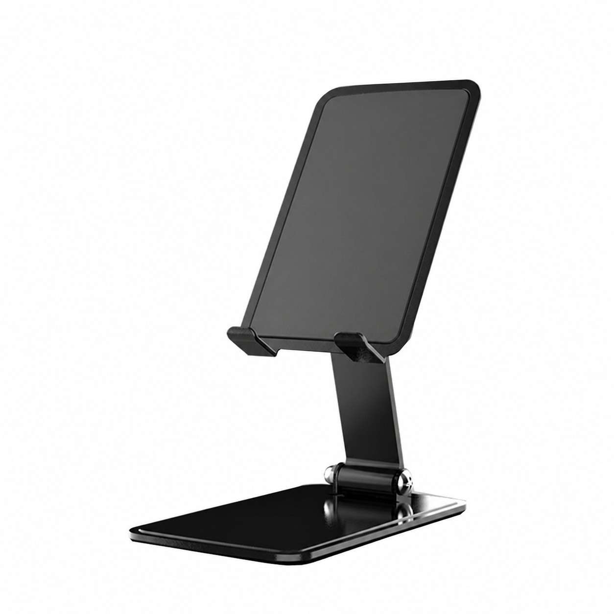 Adjustable Metal Device Stand — Black