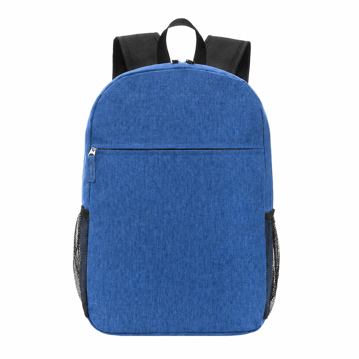 300D Polyester Roomy Laptop Backpack — Blue