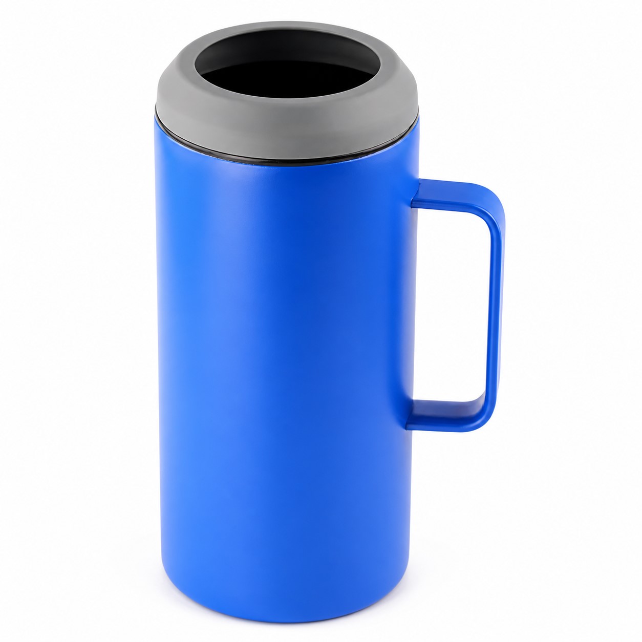 Handled Insulated Stainless Steel Beverage Container — view 2
