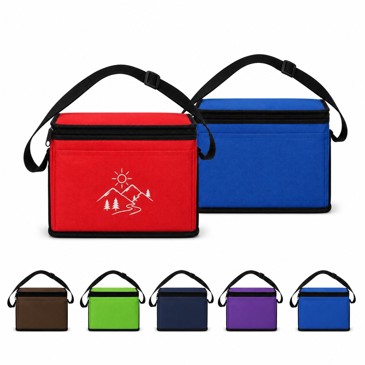 Compact 80 GSM Non-Woven Insulated Cooler Bag