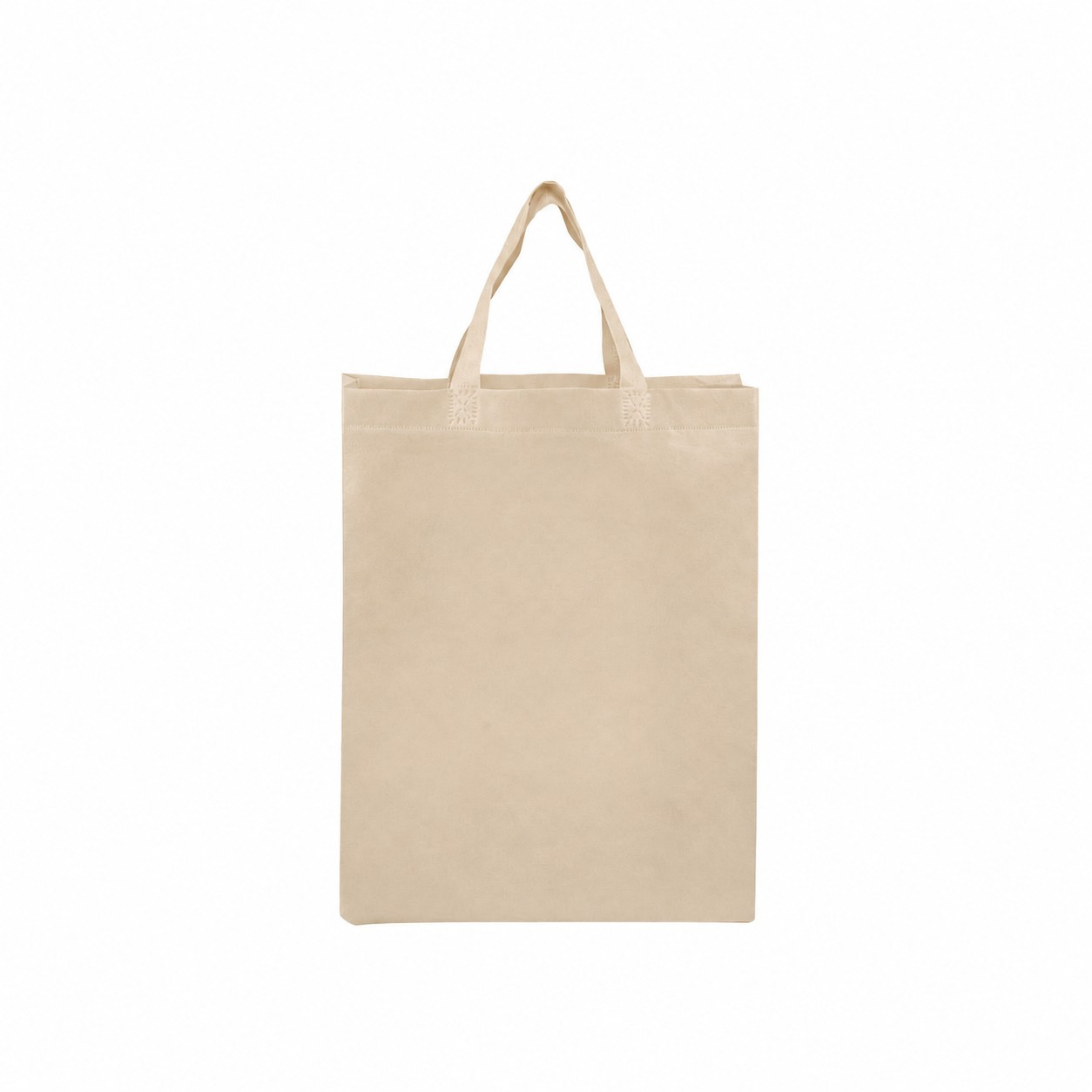4" Gusset Tote Bag — Beige