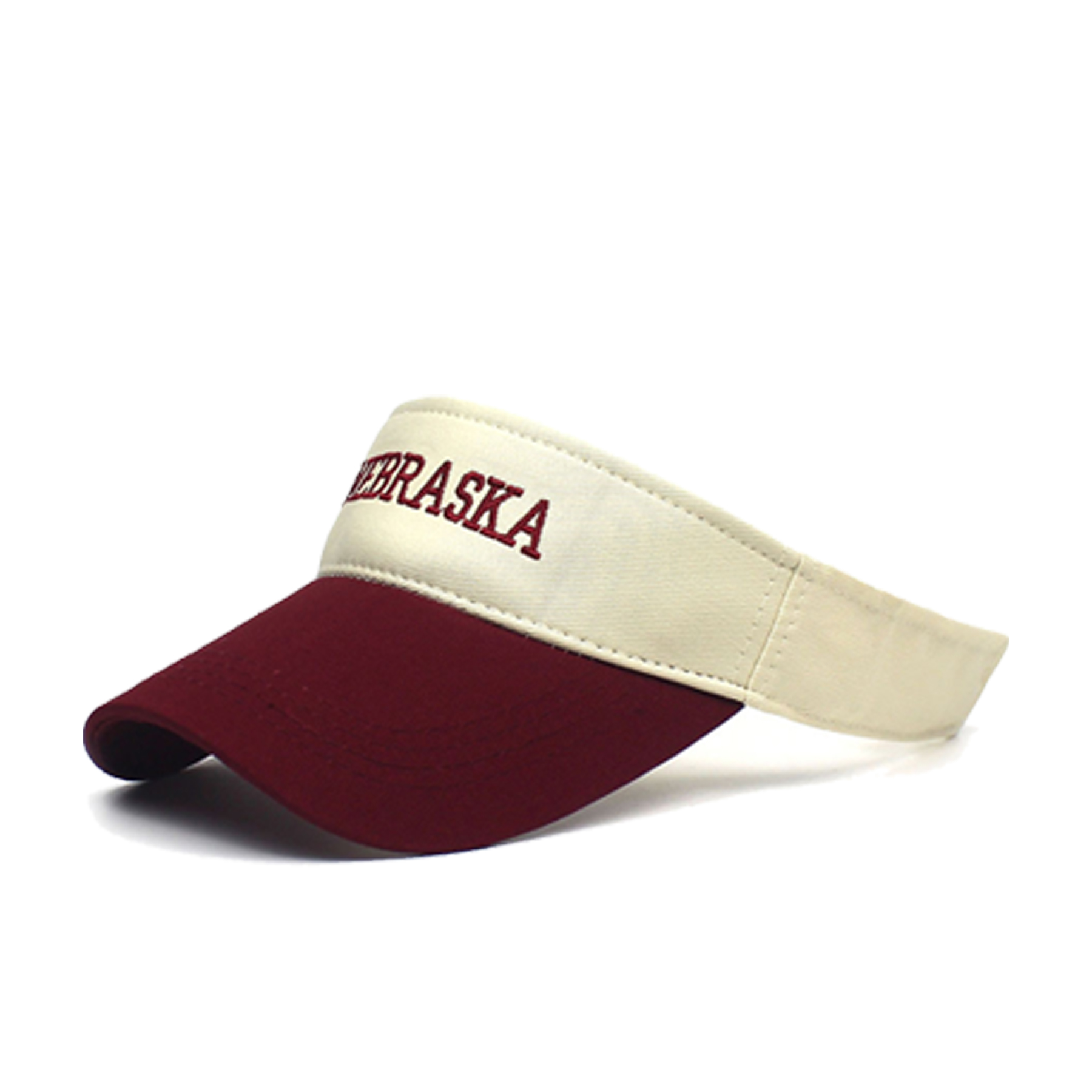 Cotton Open Top Visor Cap — view 2