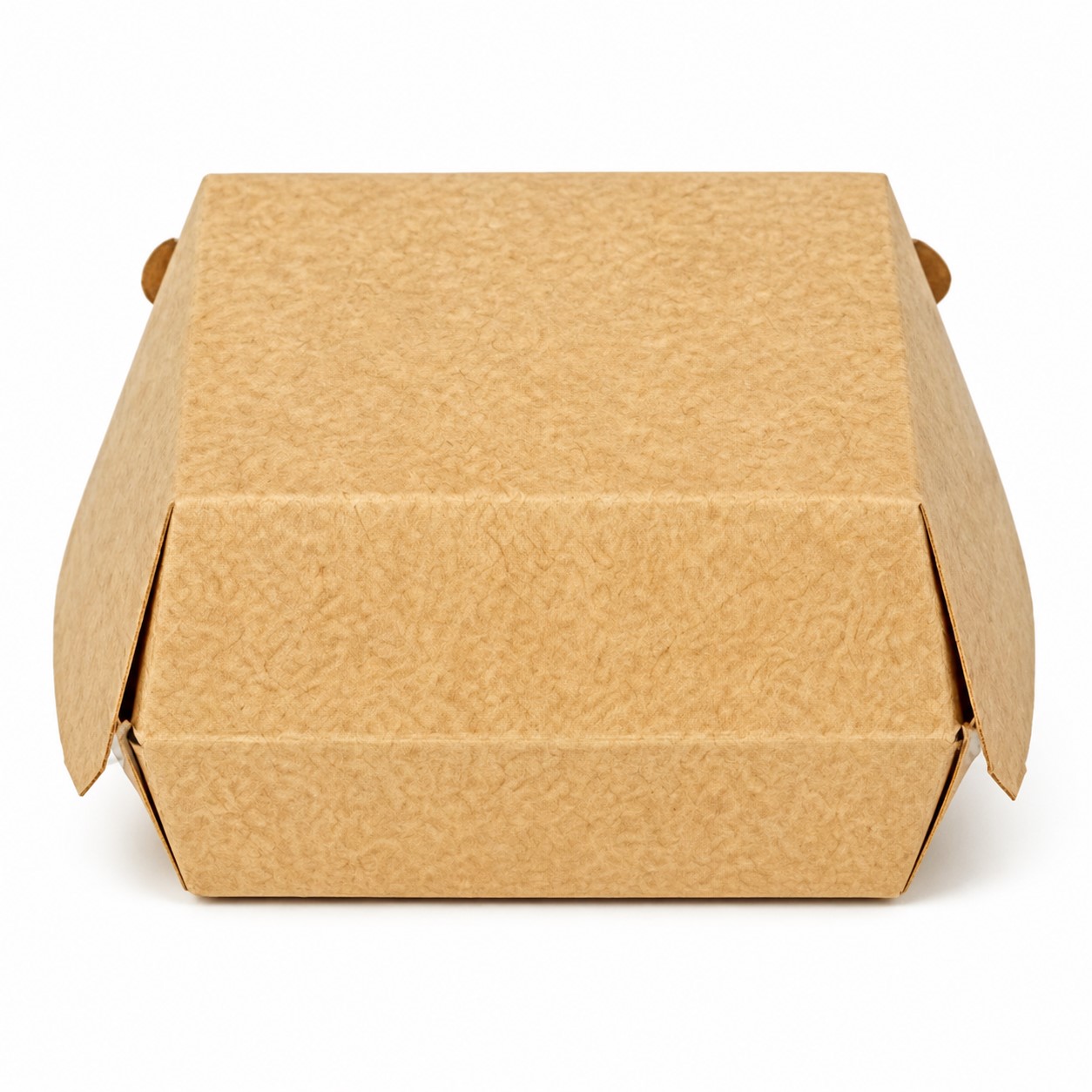 Square Paper Burger Takeout Container — view 2