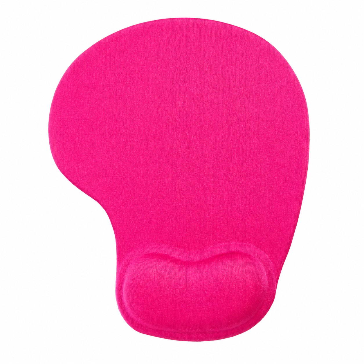Full Page Gel Wrist Mouse Pad — Hot Pink