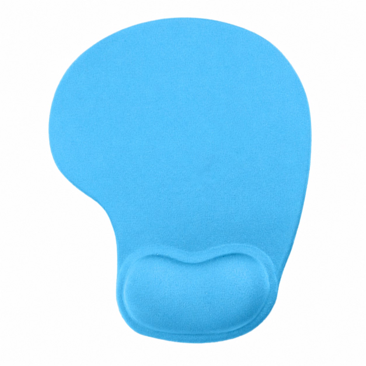 Full Page Gel Wrist Mouse Pad — Sky Blue