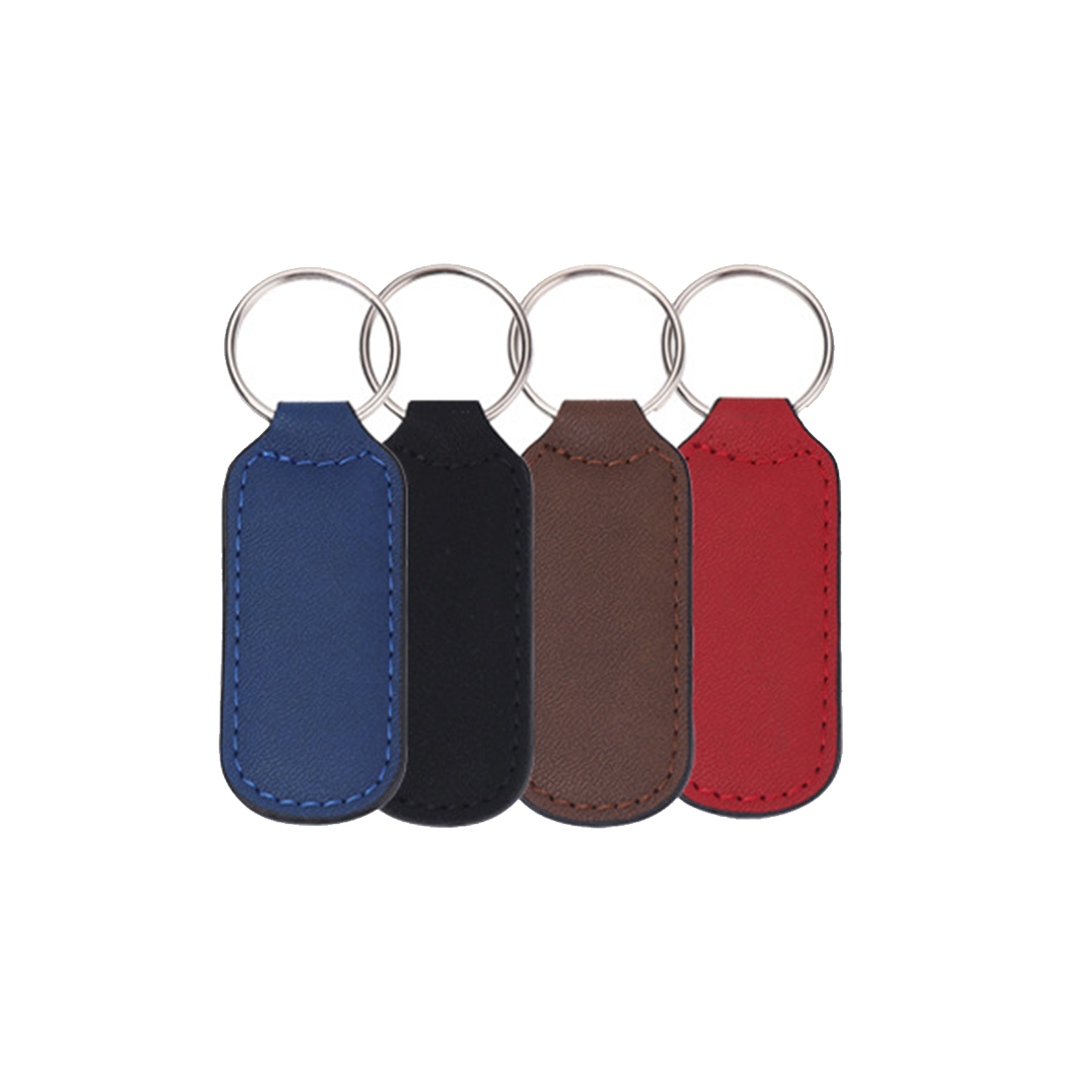 Genuine Leather Loop Keychain — view 2