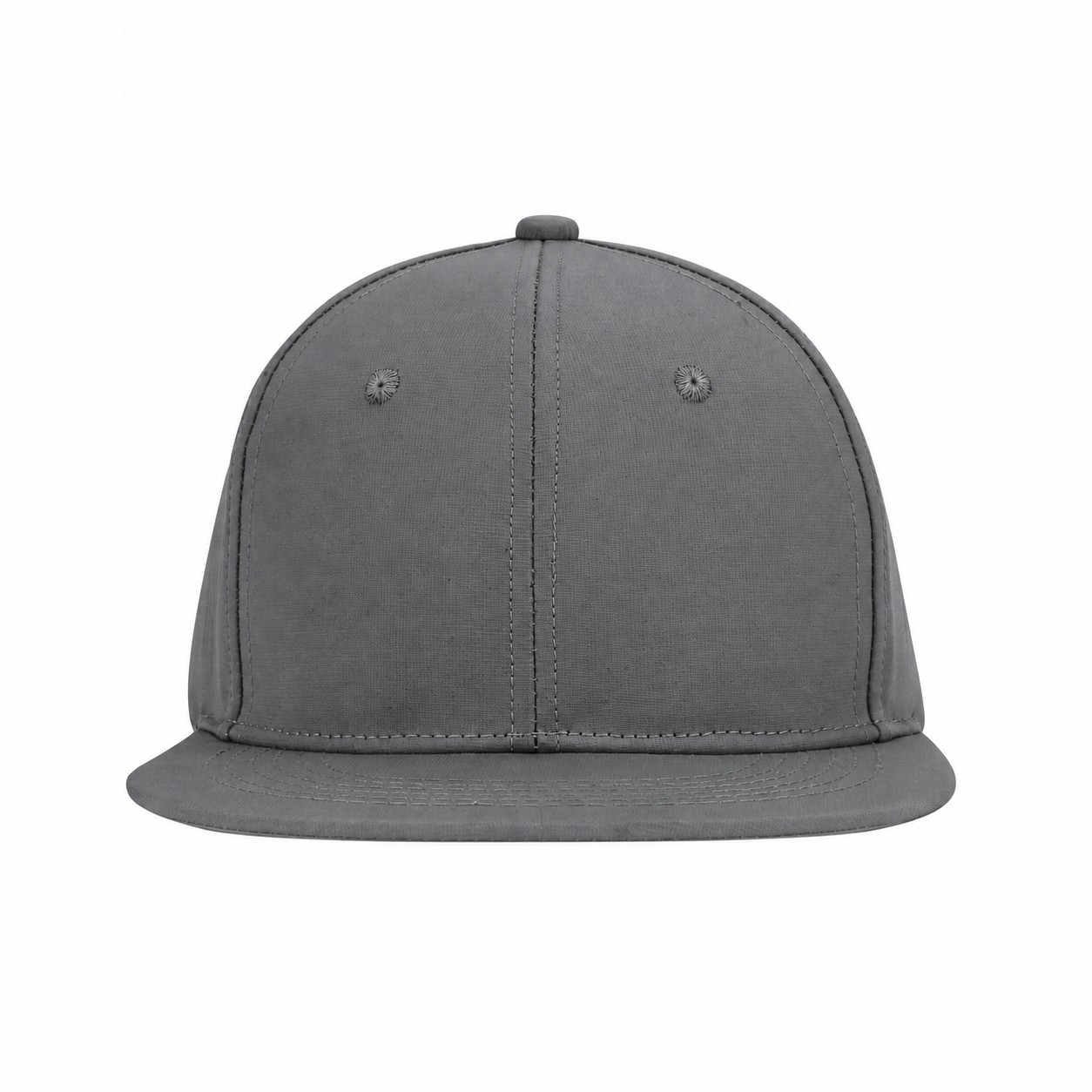 Snapback Closure Cap — Gray