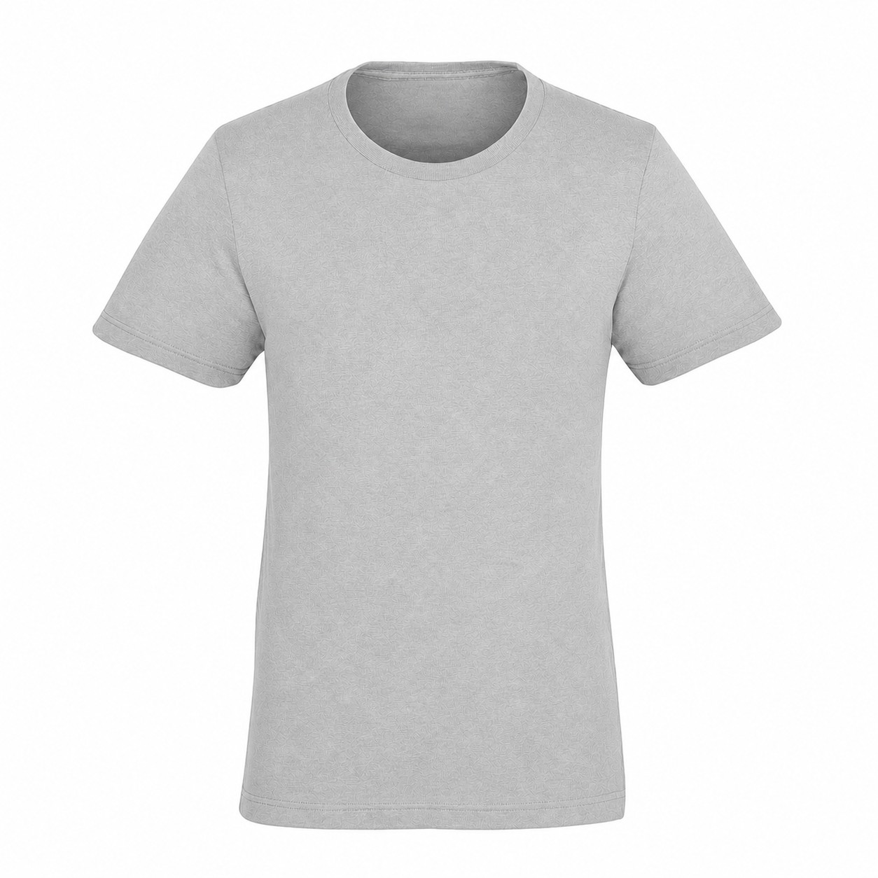 Tri-Blend Crewneck Short Sleeve T-Shirt — Silver