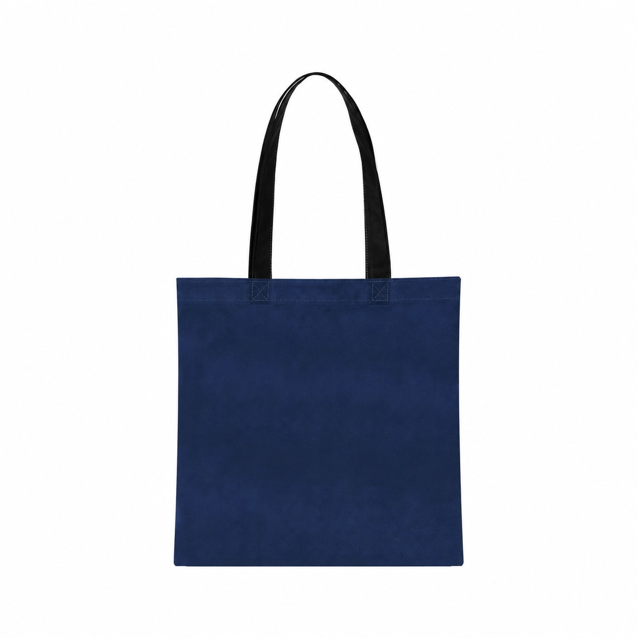 14-Inch Non-Woven PET Tote Bag — Navy Blue