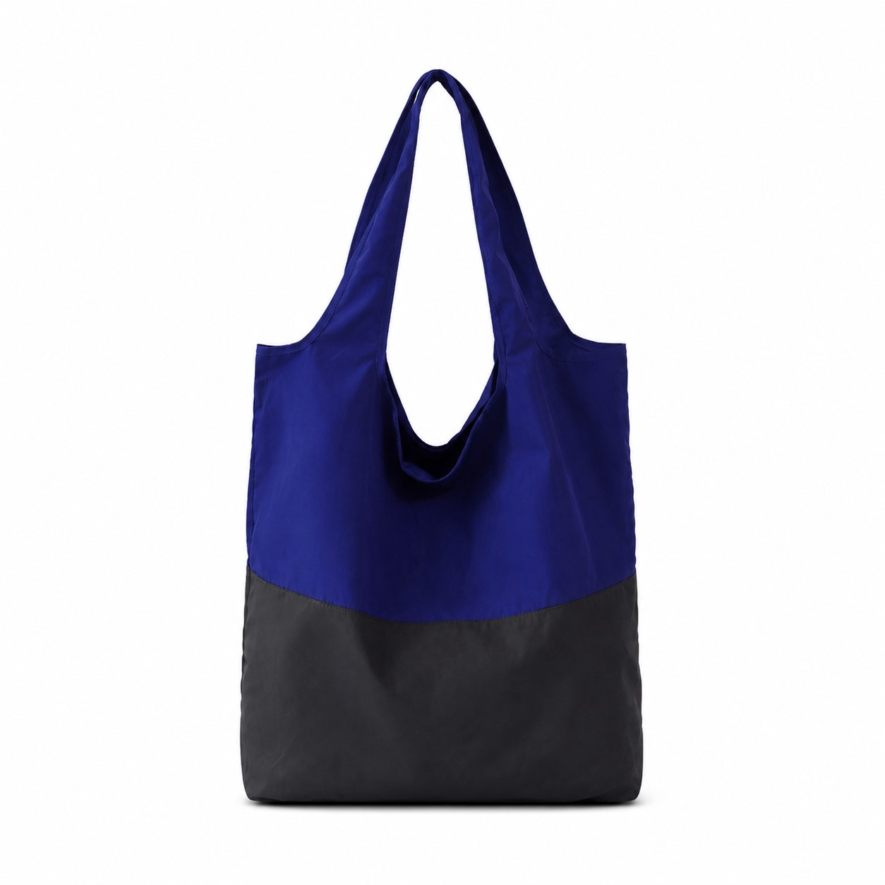 Two Tone Packable Fabric Market Tote — view 2