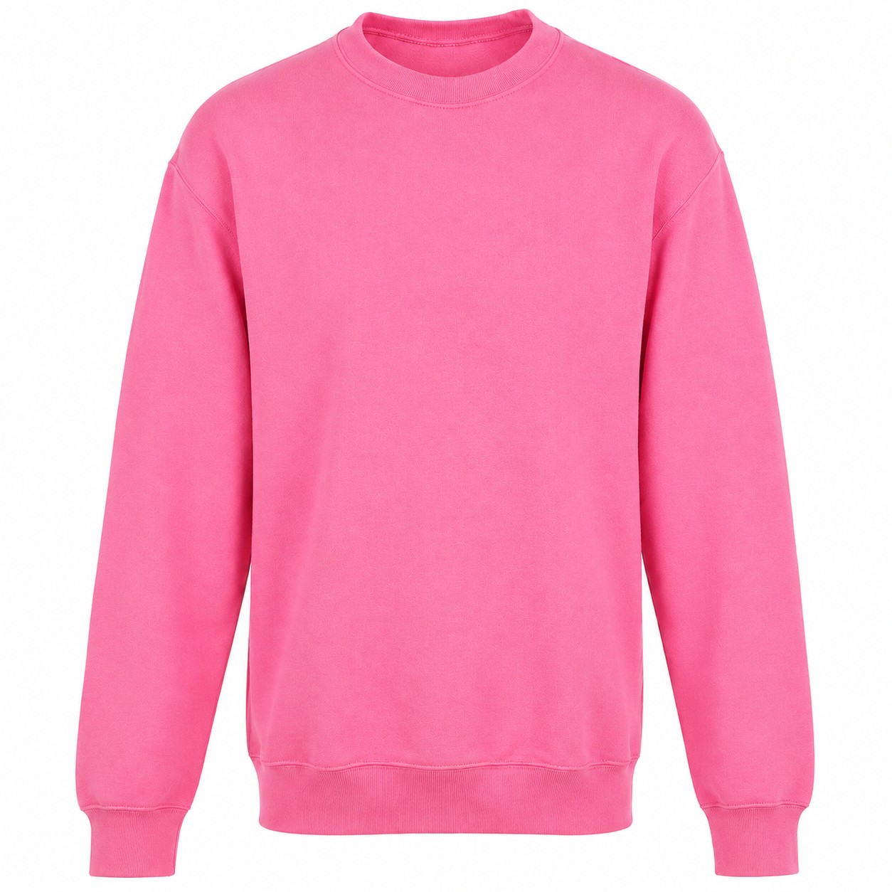 Soft Fleece Crewneck Sweatshirt — Pink