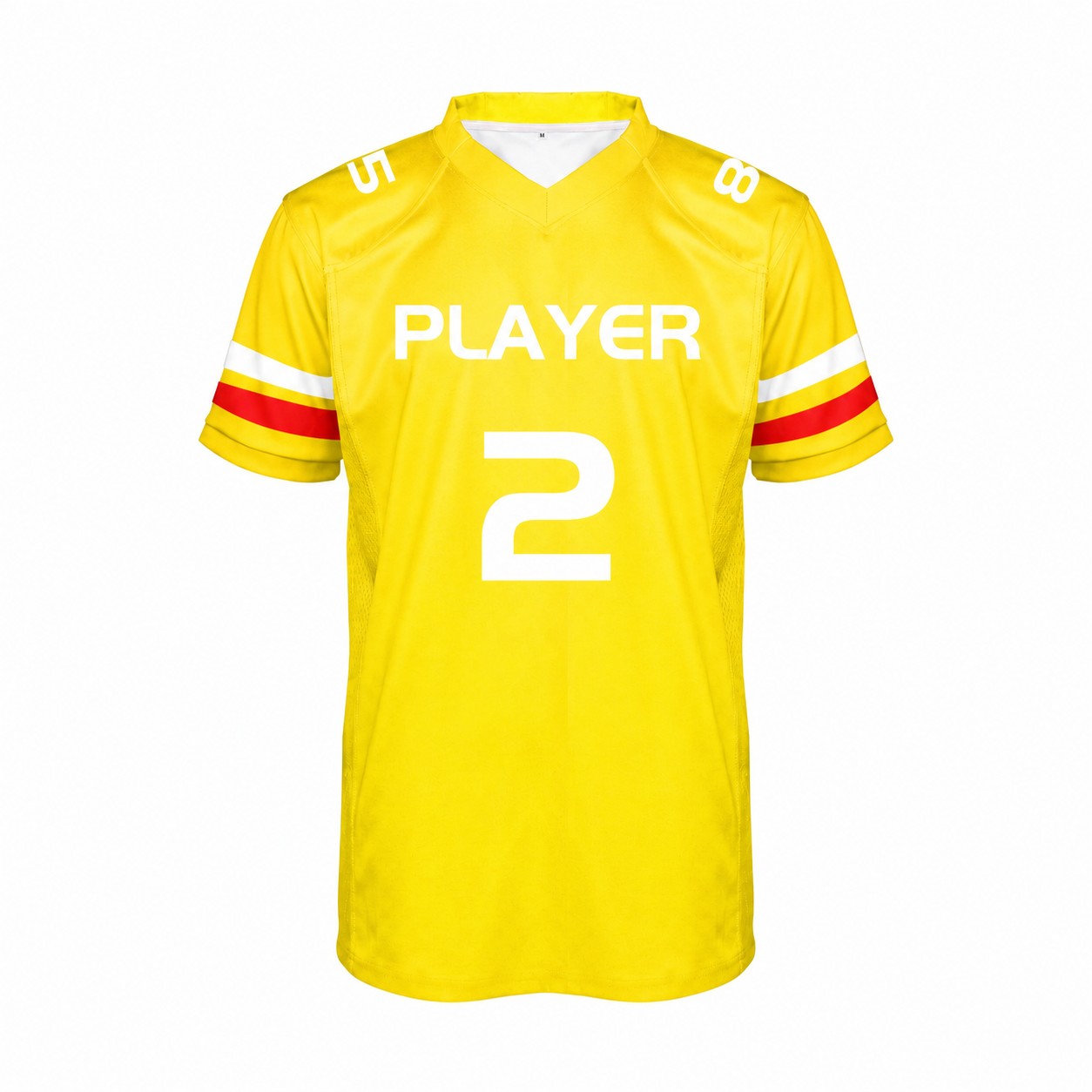 Polyester Rugby Team Jersey — Yellow
