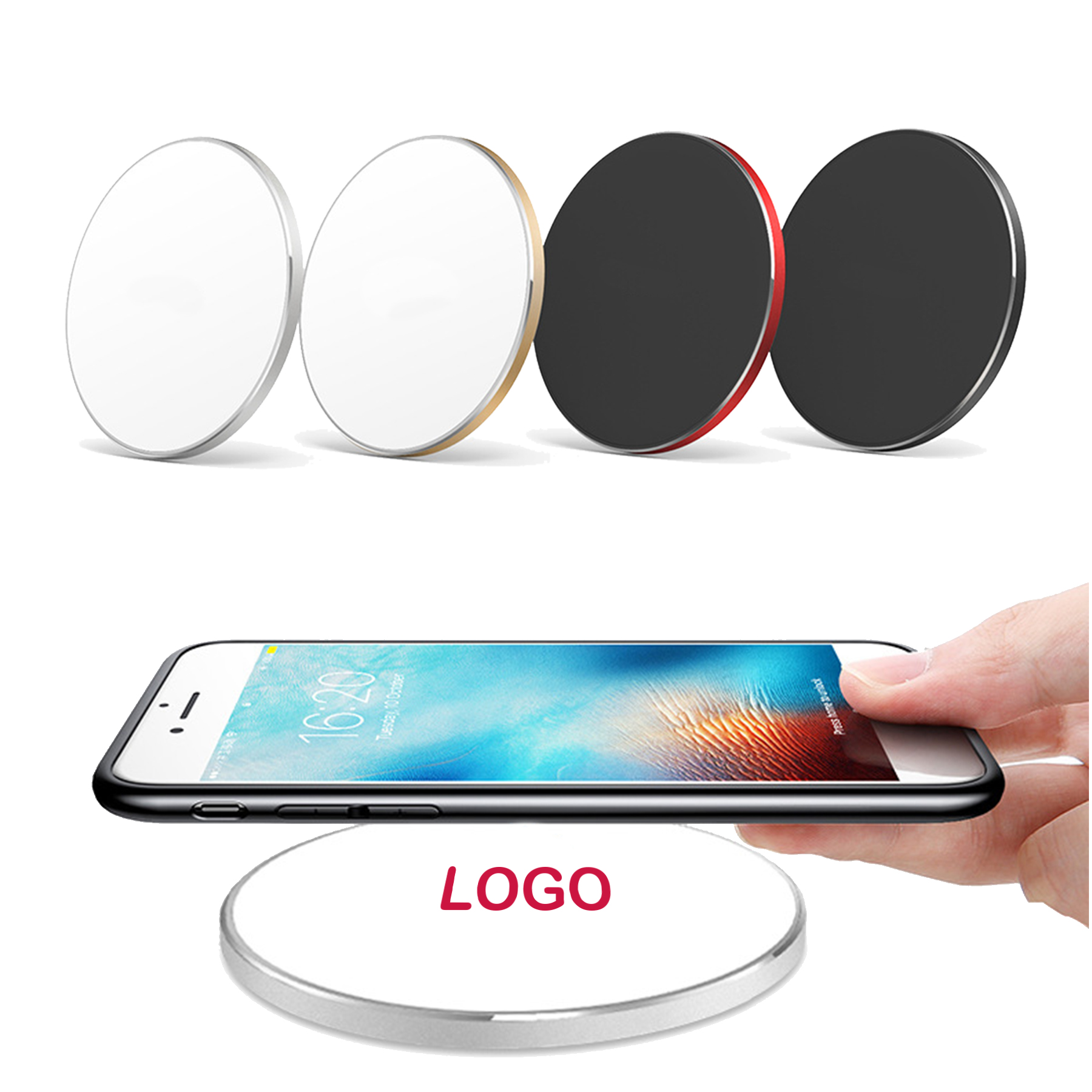Round Metal Charging Pad