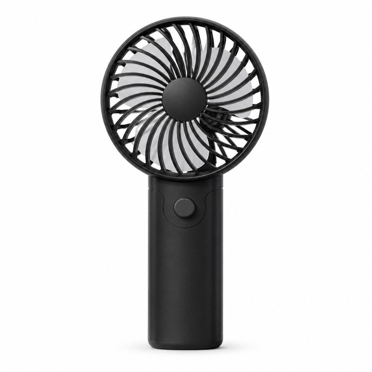 Mini Plastic Handheld Fan With Rounded Handle — view 2