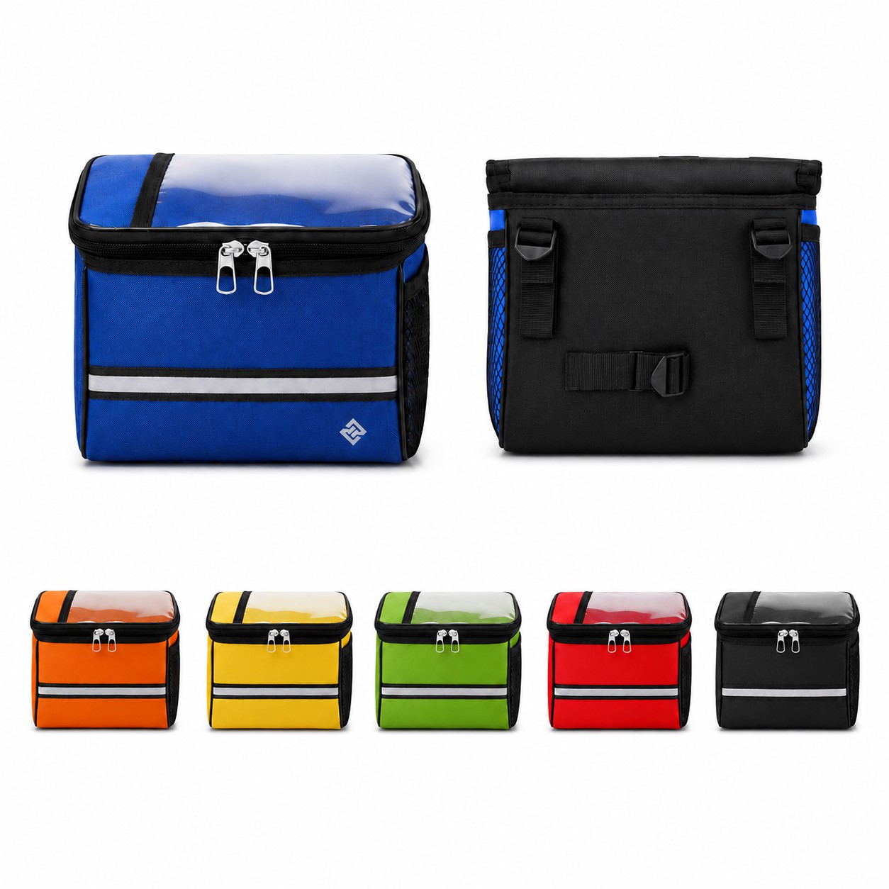 Polyester Bike Frame Bag With Phone Pocket