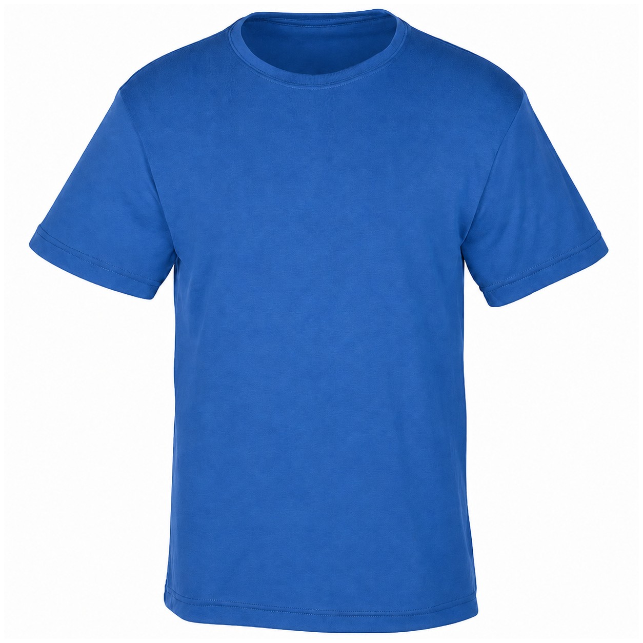 Recycled Tri-Blend Crewneck T-Shirt — Blue