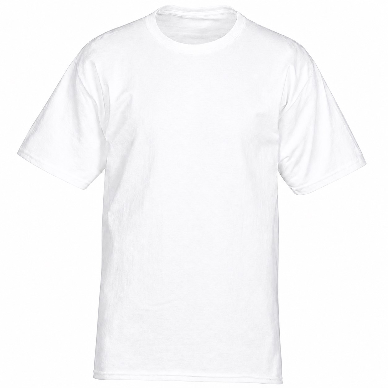 Authentic Cotton Screen T Shirt — White