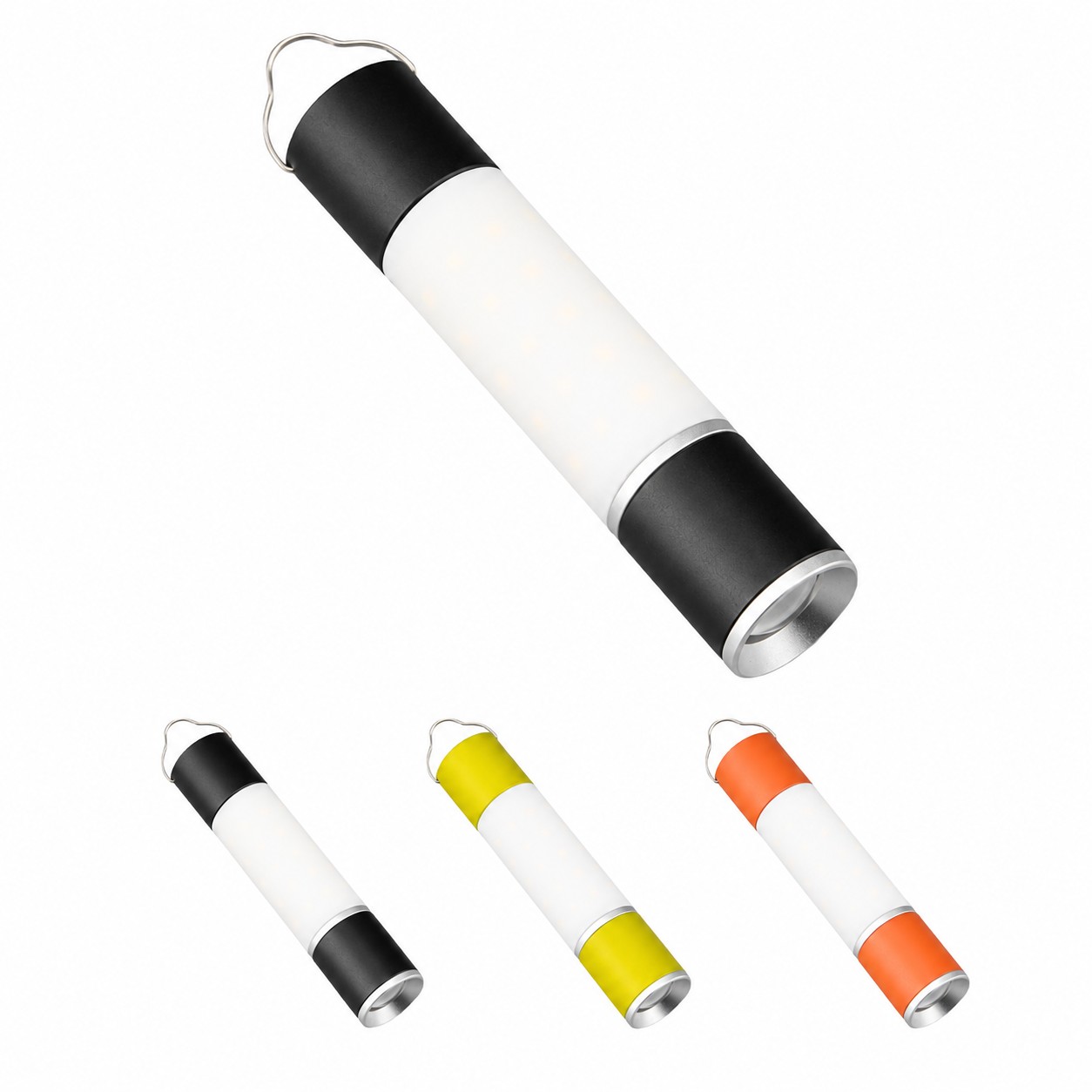 Cylindrical Camping Light Power Bank