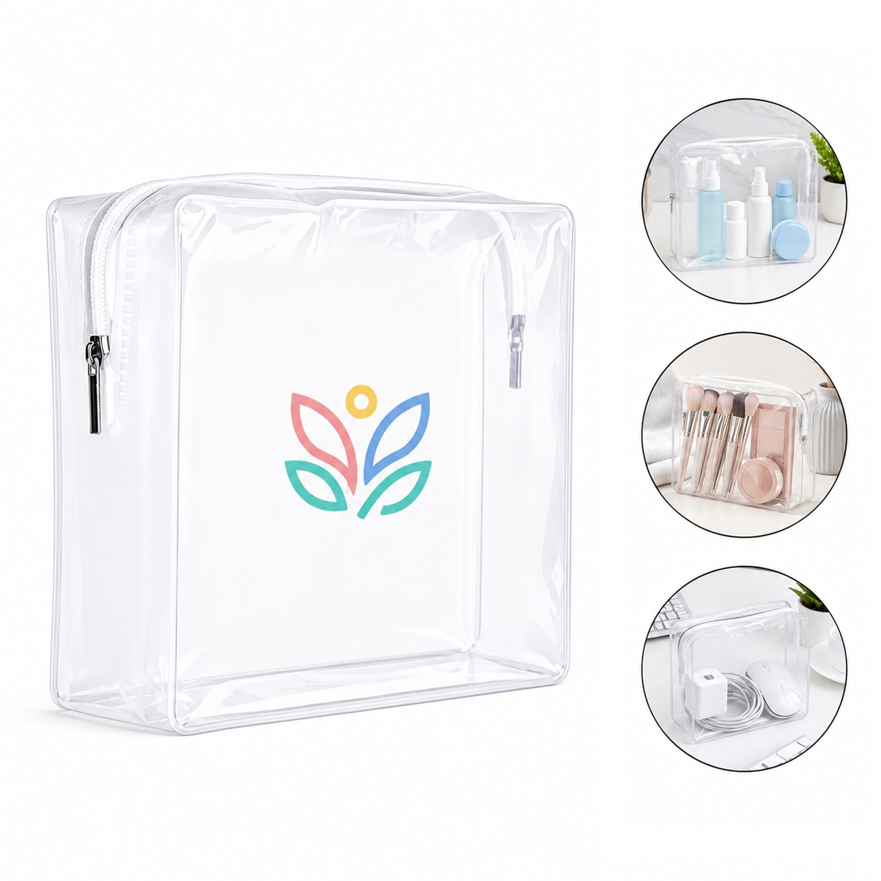 Silicone Travel Toiletry Bottle Set