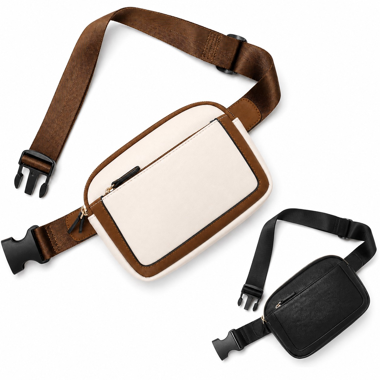 Mini Vegan Leather Waist Bag