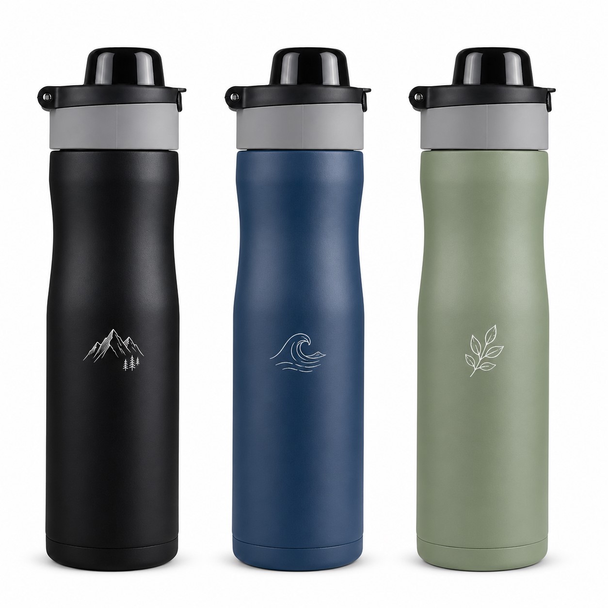 Loop Cap Stainless Steel Insulated Water Bottle