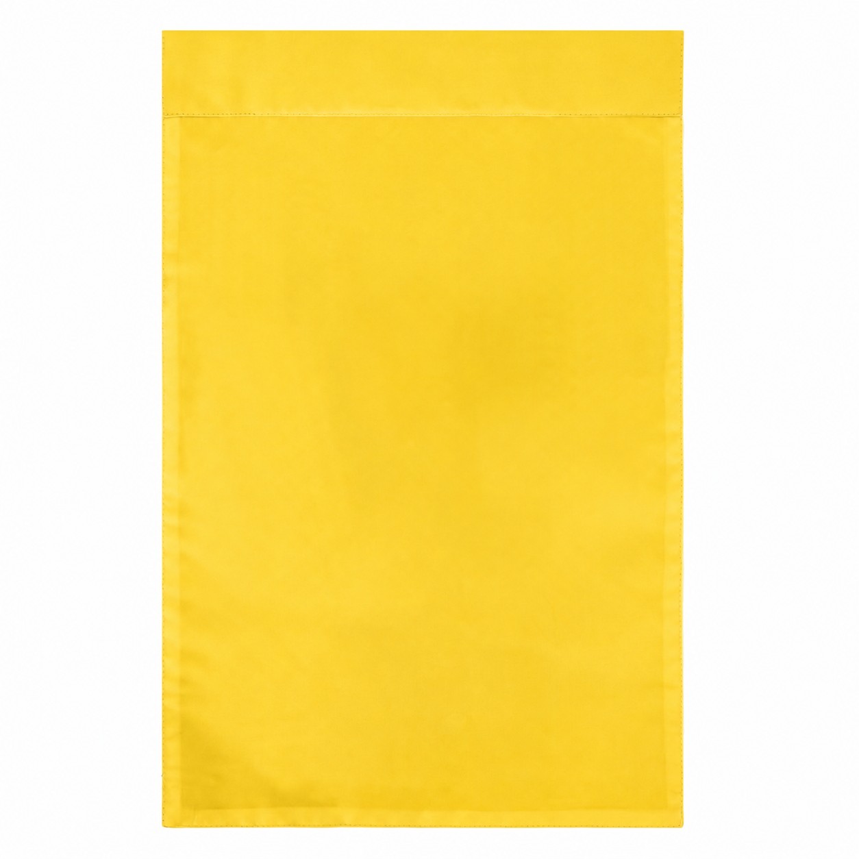 Polyester Garden Flag Double Sided — Yellow