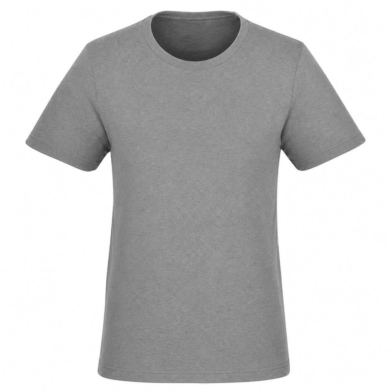 Tri-Blend Crewneck Short Sleeve T-Shirt — Gray