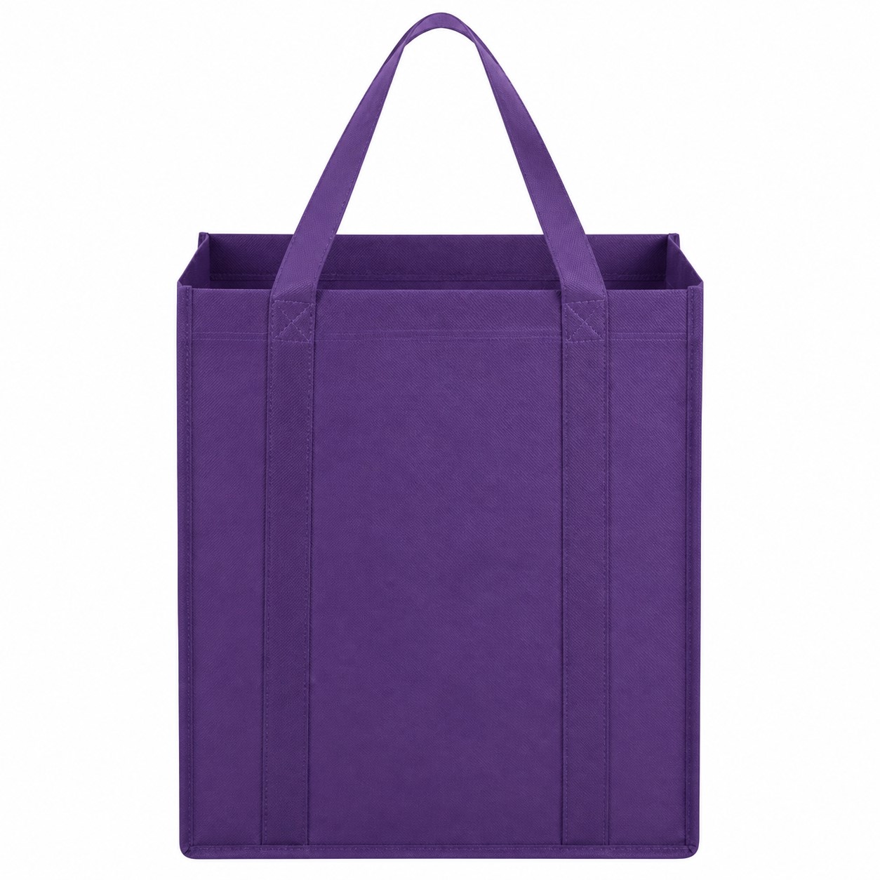 Tall Polyester Reusable Shopping Tote — view 2