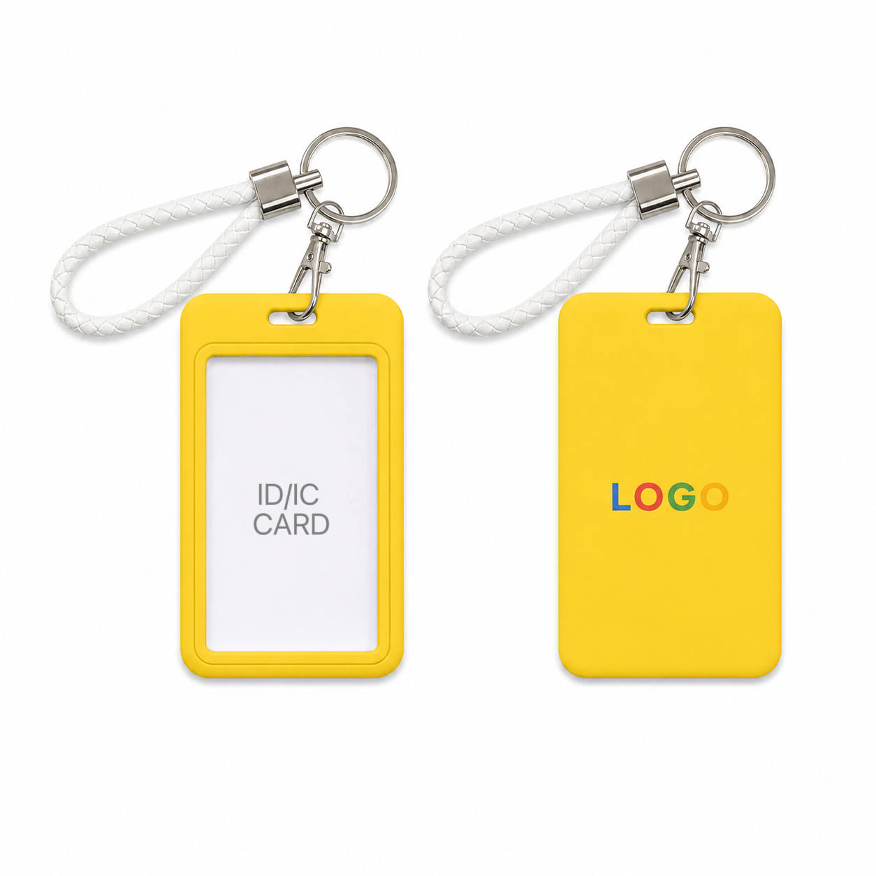 ABS Sliding ID Badge Holder