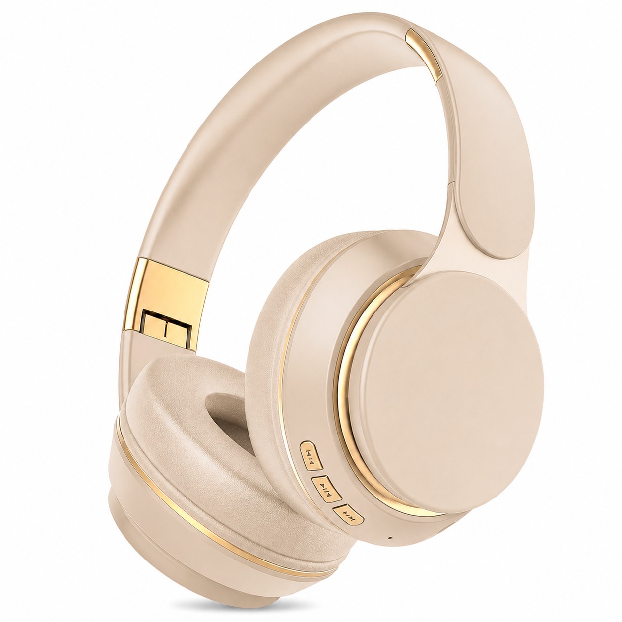 Wireless Gaming Headset With Microphone — Beige