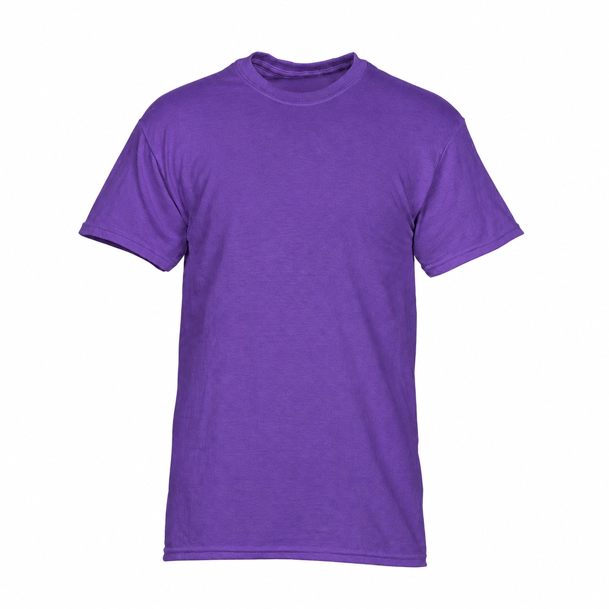 Durable Cotton Crewneck Event Tee — Purple