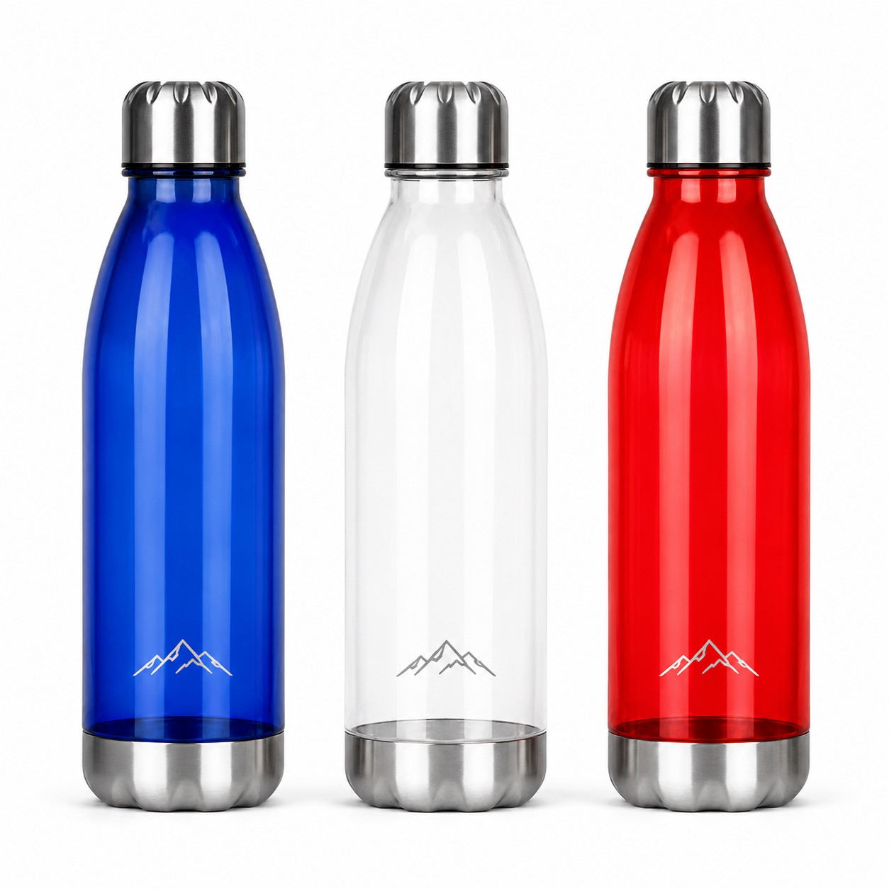 Translucent Polypropylene Water Bottle With Cap