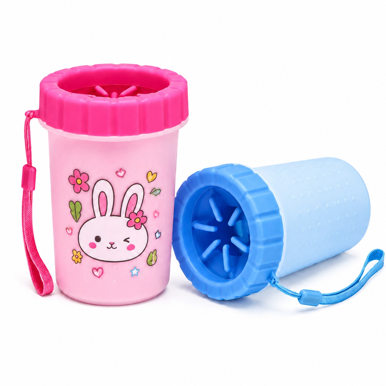 Plastic Pet Paw Washer With Wrist Strap