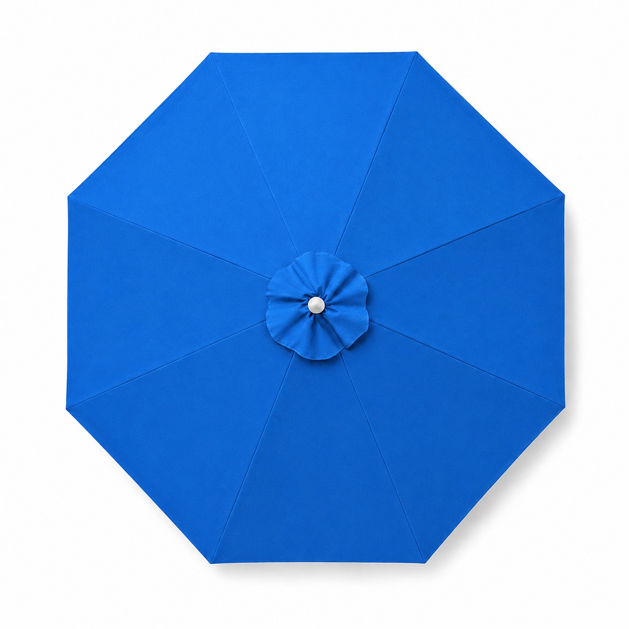Nine Foot Commercial Market Umbrella — Blue
