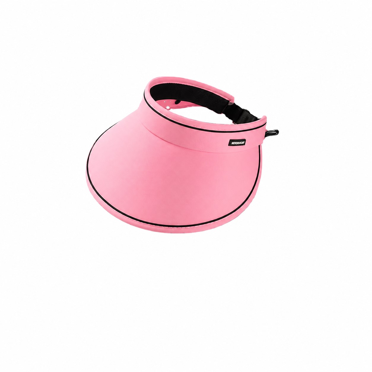 Polyester Open Crown Shade Visor — Pink