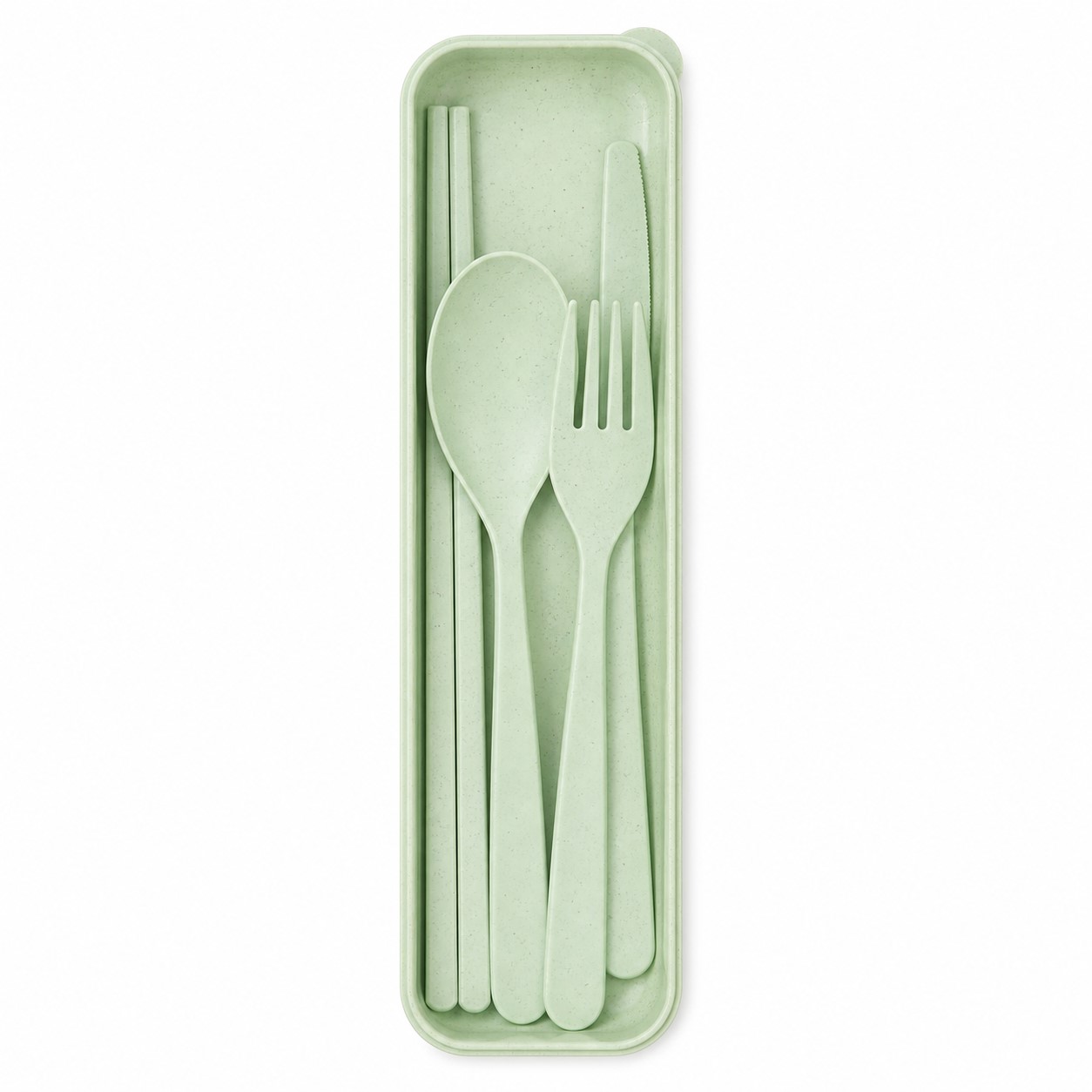 Slim Polypropylene Travel Utensil Kit — view 2