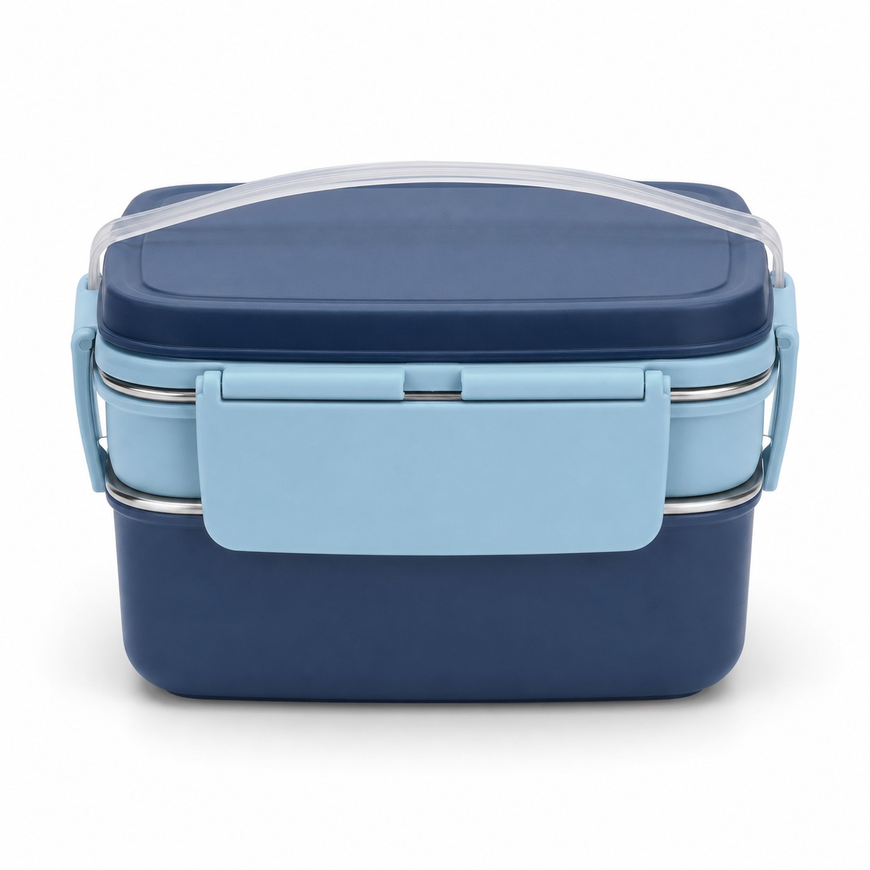 Three Tier Stainless Steel Bento Box — view 2