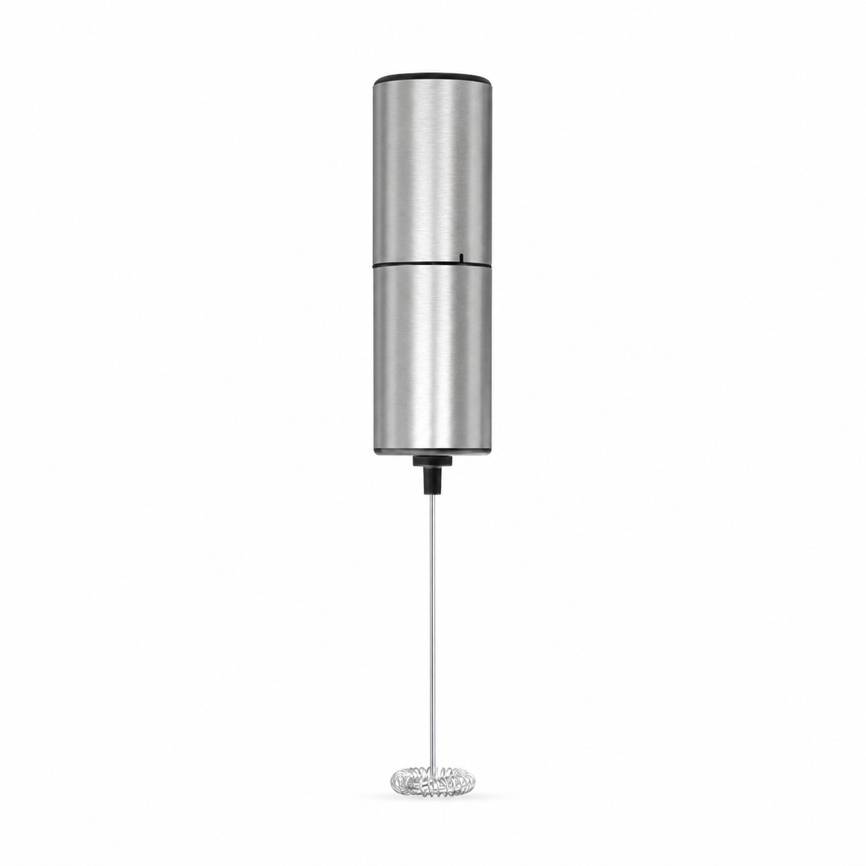 Cordless Stainless Steel Handheld Milk Frother — view 2