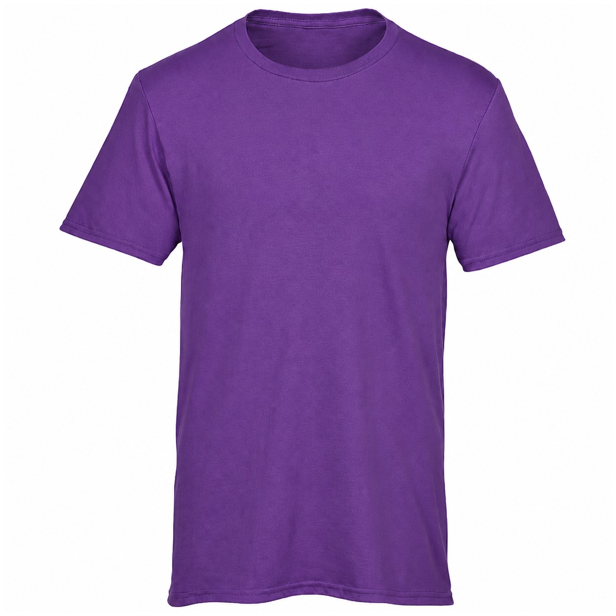 Premium Cotton Crewneck T-Shirt — Purple