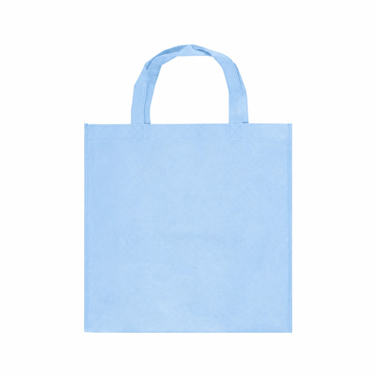 Fold-Flat Storage Tote Bag — Light Blue