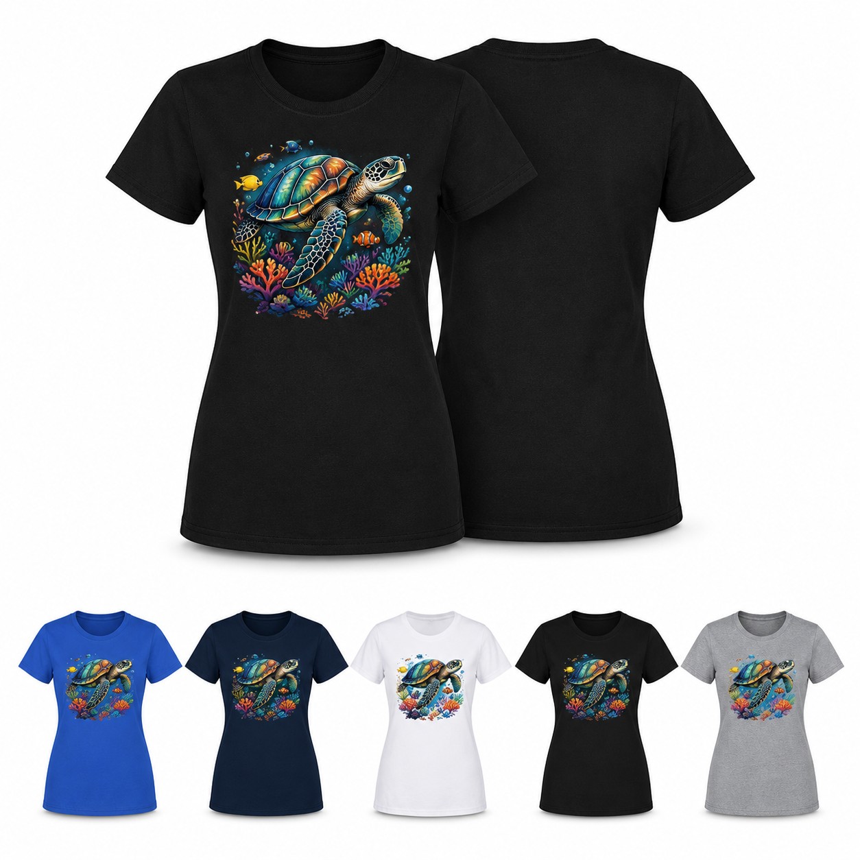 Ladies Cotton-Polyester Blend T-Shirt
