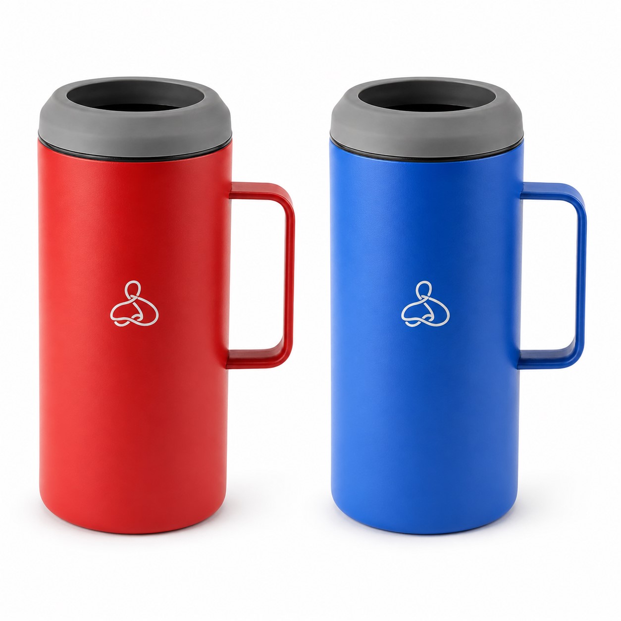 Handled Insulated Stainless Steel Beverage Container