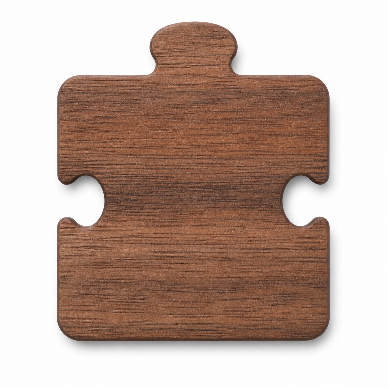Interlocking Wood Puzzle Coaster Set — view 2