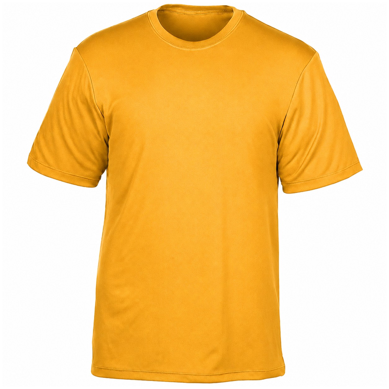 Moisture Wicking Polyester T Shirt — Gold