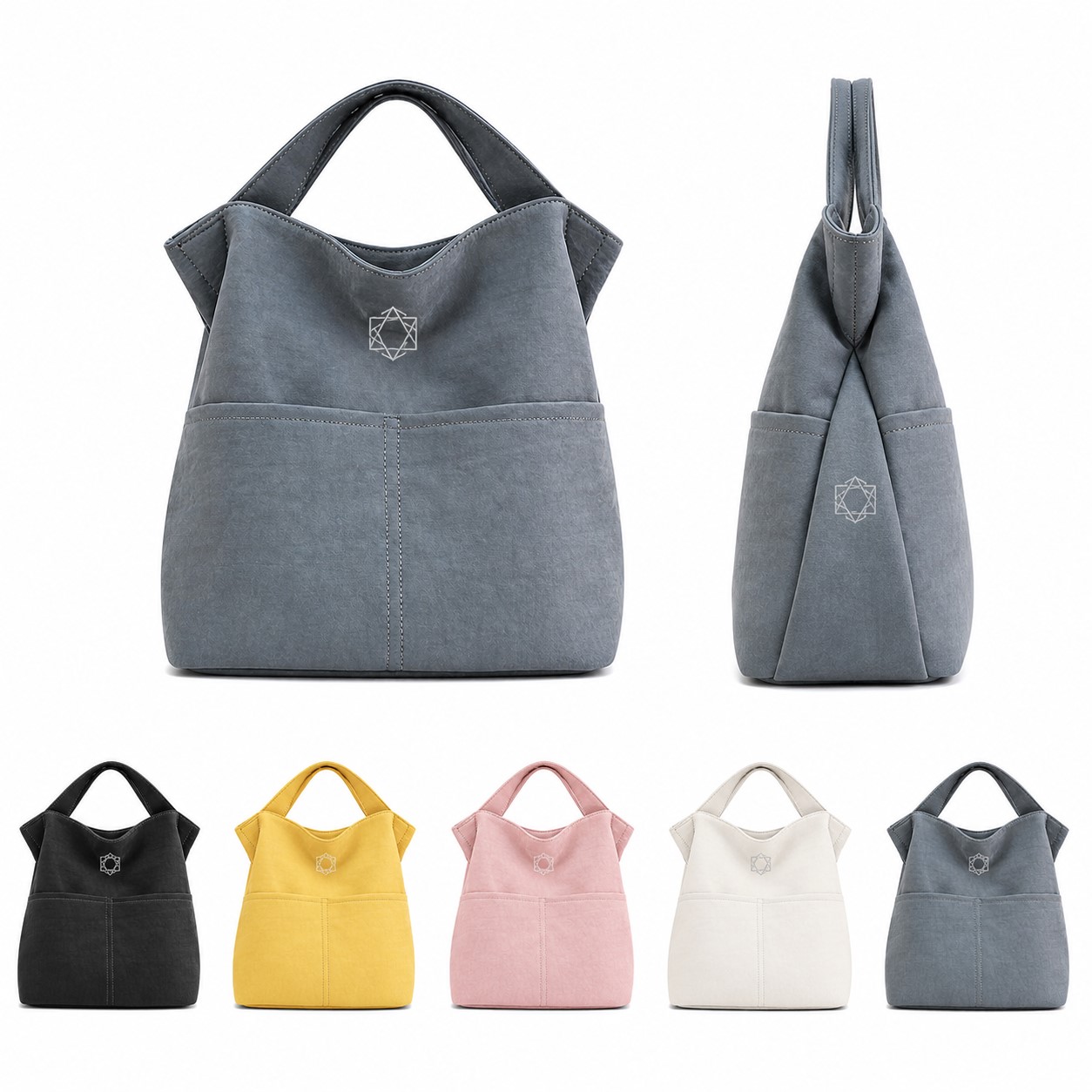 Polyester Insulated Lunch Tote With Exterior Pocket