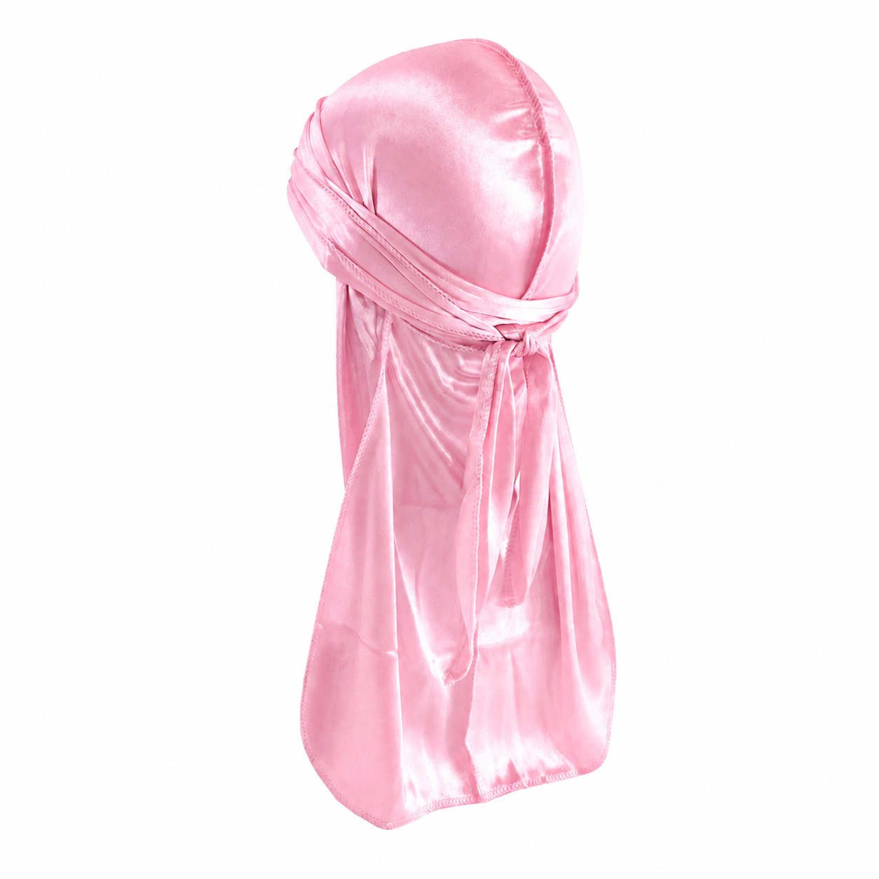 Polyester Pirate Head Wrap Scarf — Baby Pink