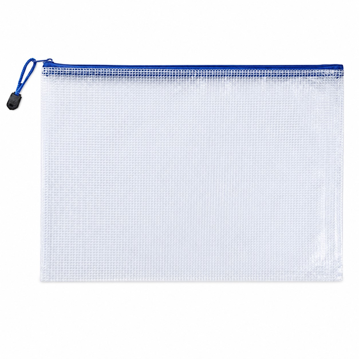 Large PVC Mesh Document Zipper Pouch — view 2