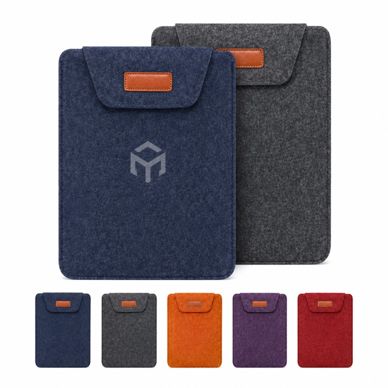 Synthetic Rubber Flap Tablet And Laptop Sleeve