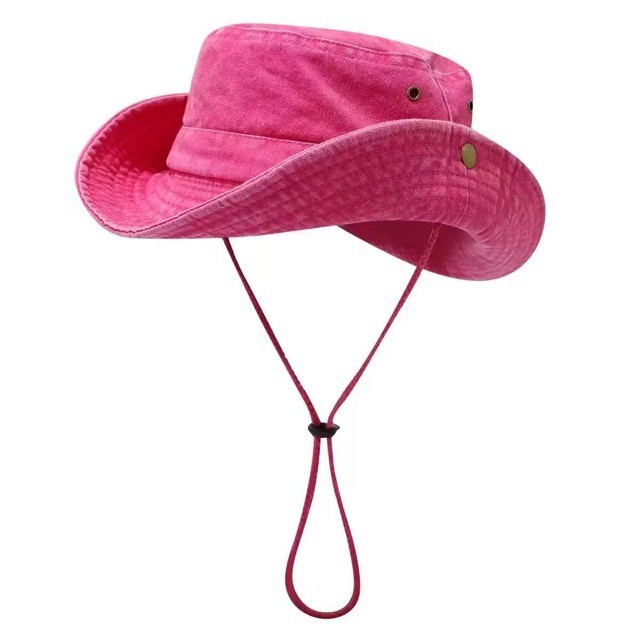 Washed Polyester Safari Bucket Hat — view 2
